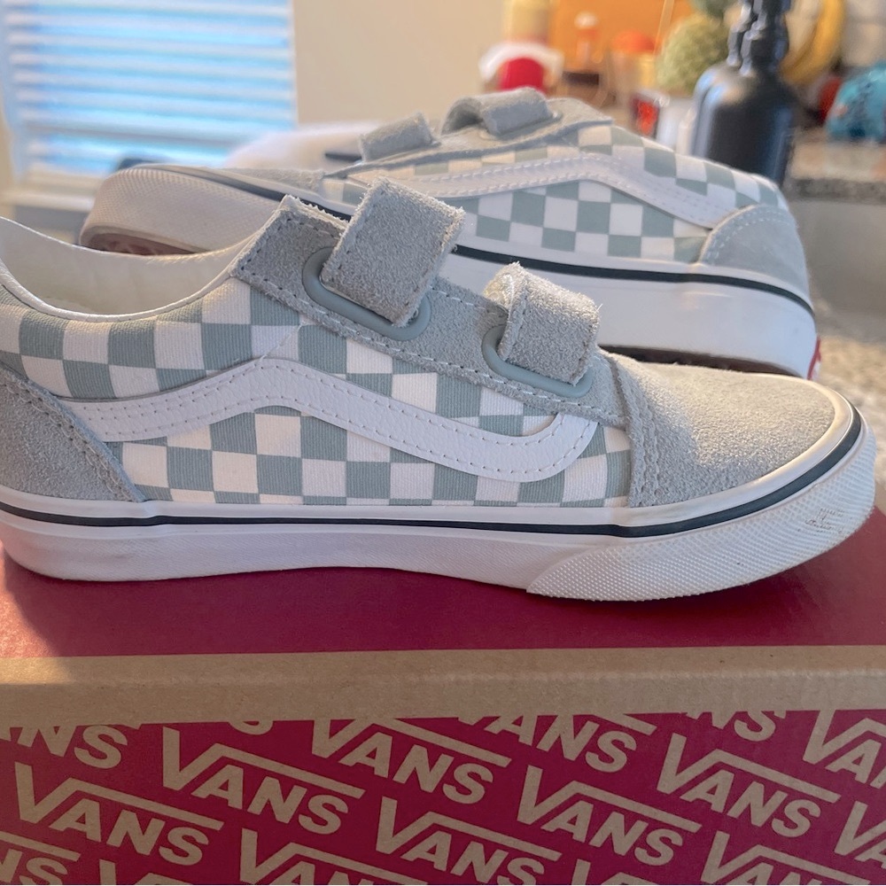 Vans Kids Checkerboard Sneakers - Gray